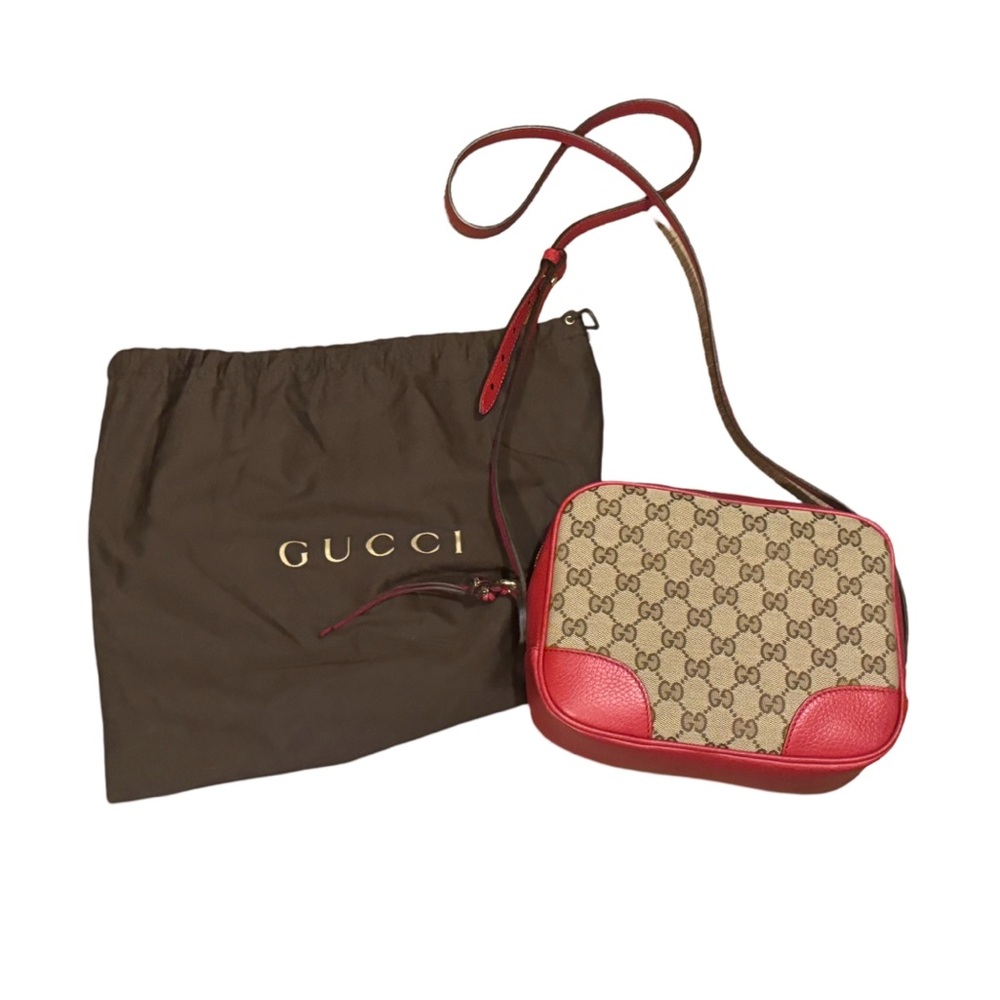 Gucci BREE CLOTH CROSSBODY BAG authentic LIKE NEW